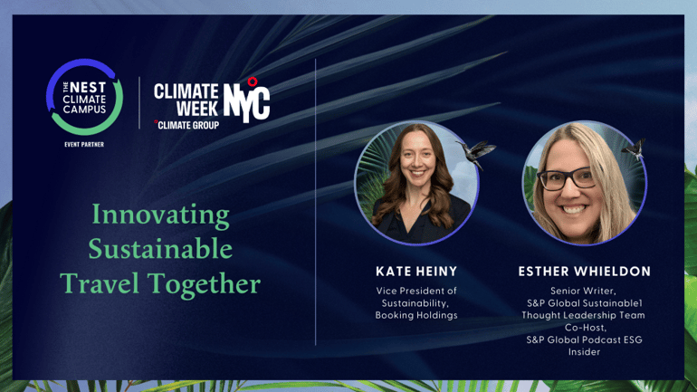 Innovating Sustainable Travel Together