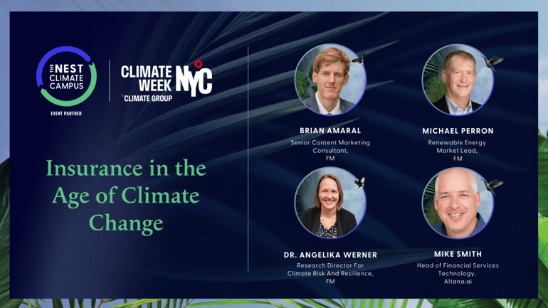 Insurance in the Age of Climate Change