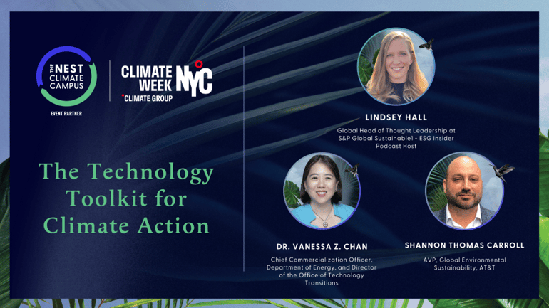The Technology Tooklit for Climate ActionT&T
