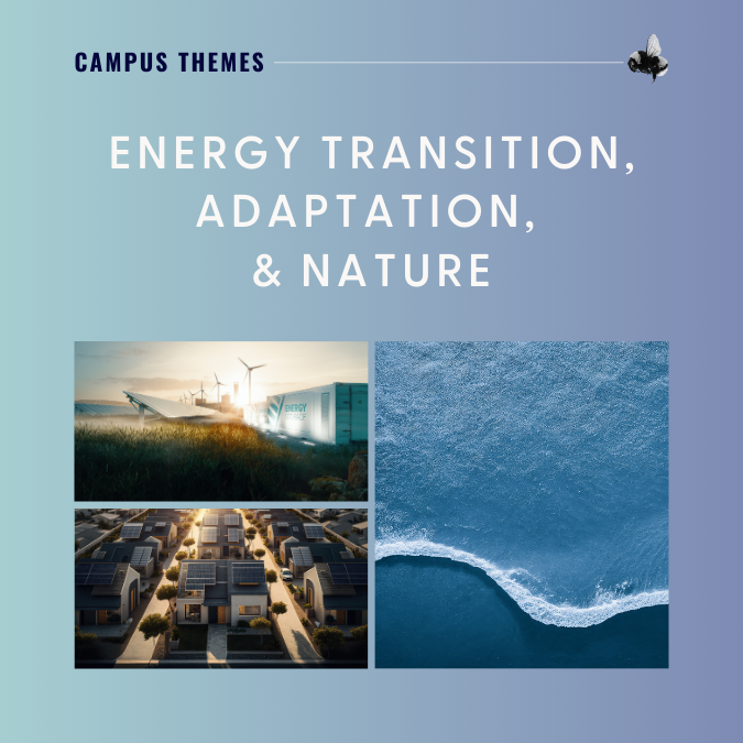 Campus theme energy transition, adaptation, and nature